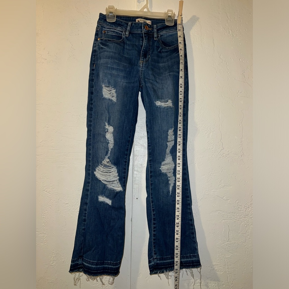 Guess Mid Rise Bootcut Jeans - Picture 11 of 13